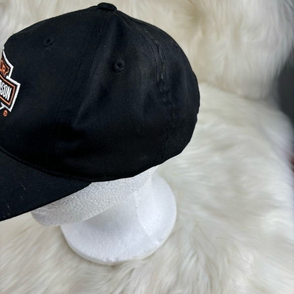 SET OF TWO HARLEY-DAVIDSON ONE SNAPBACK HAT AND OTHER WITH VELCRO SNAP - Picture 2 of 15